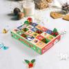 5PCS Blind Box Packaging DIY Candy Bag Funny Christmas Countdown Packaging Boxes Advent Calendar Gift Wrapping Surprise Christmas