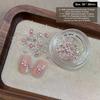 1 Box Year Of The Horse Zircon Nail Art Rhinestone Material Kit Mini Flat-Bottomed Jewelry For Nail Art Crafts