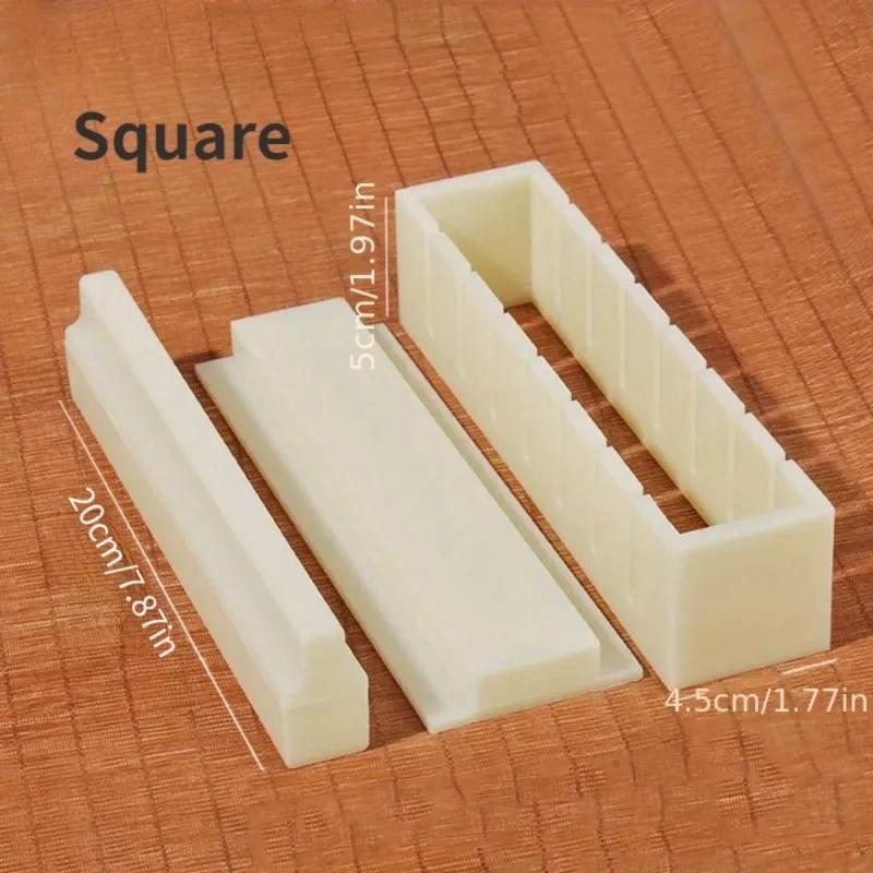 3-teiliges/Set, Sushi-Zubereitungsset, DIY Sushi-Maker, Sushi-Rollen-Maker Reisform, Bento-Zubehör, Heimküchenwerkzeuge