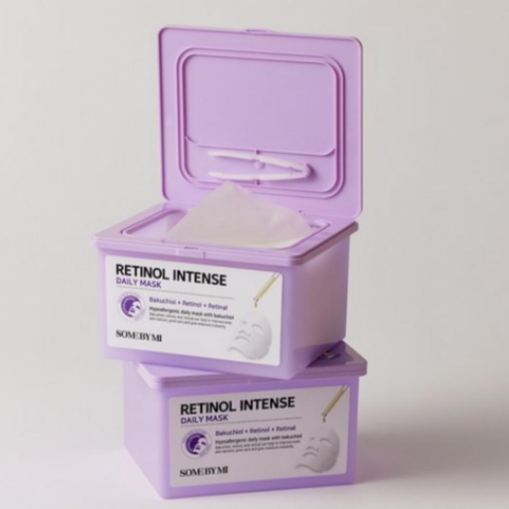 SOME BY MI Daily Mask 3types (30sheet) / Retinol Intense, Galactomyces Glutathione, Beta Panthenol