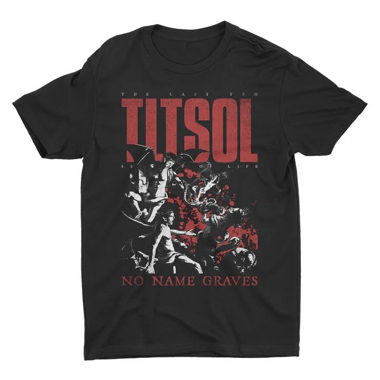 

Vtg T.S.O.L. Band No Name Graves Heavy Cotton Black T Shirt For Men UR175 Unisex T-Shirt S