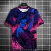 Summer Fashion Anime Girl 3D Print T-Shirts Streetwear Men Casual Oversized O-Neck Short Sleeved Tees Tops Clothing