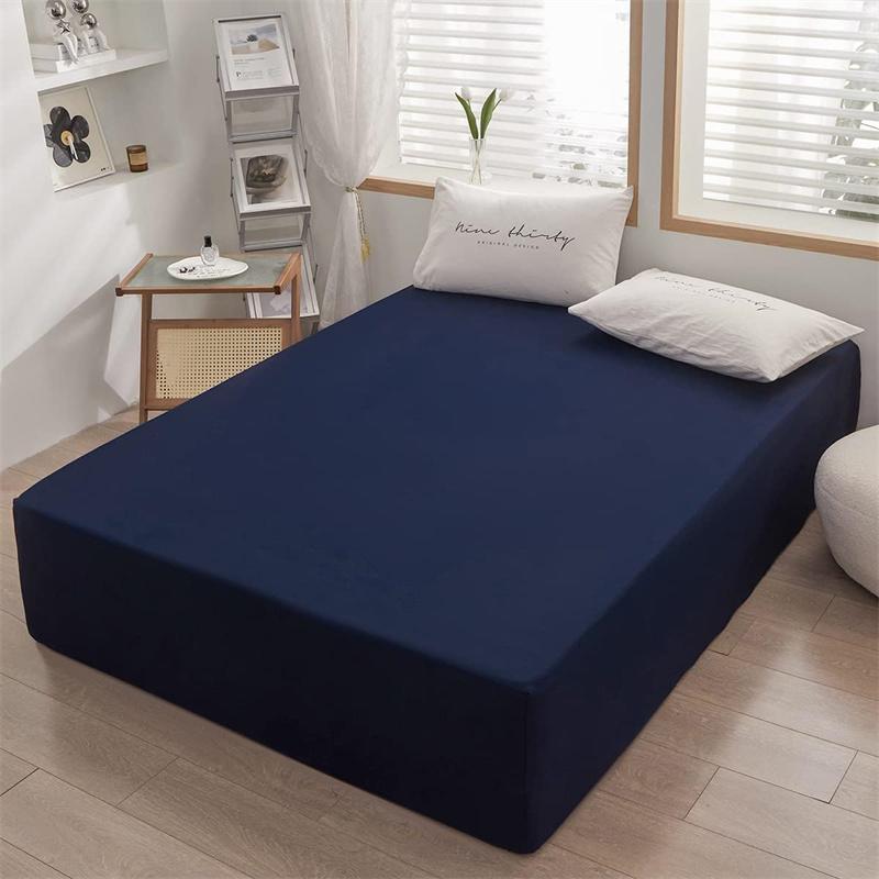 Waterproof Mattress Protector Cover Fitted Sheet, Washable Anti-slip Bed Mattress Cover For All Standard Bedroom Beds Multiple Sizes