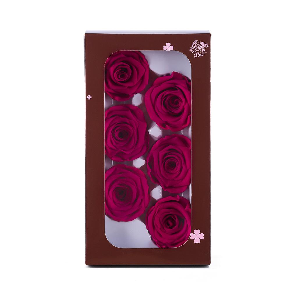 Eternal Flower Gift Box Set 2-6cm Handmade Rose Decorative Flowers, DIY Gift Flower Box