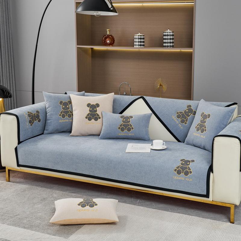 High-Grade Light Luxury Sofa Cushion, Universal In All Seasons, All-Match Seat Cushion, All-Inclusive Sofa Cover, New Non-Slip Cover