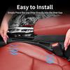 Car Seat Accessories, Car Seat Gap Filler, Car Organizers And Storage With Phone Holder, Car Interior Accessories Fit Sedan SUV Truck -2PCS Black