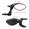 1 Pair Motorcycle Rearview Mirror for Scooter Electromobile Convex Rear View Mirror High Definition Handlebar End Mirror