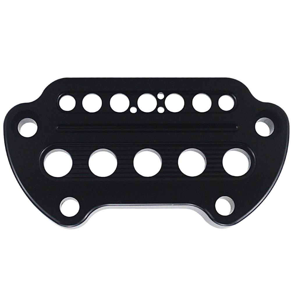 Motorcycle Parts for Harley Sportster 1200 883 XL Dyna Low Rider FXDF Aluminum Indicator Light Handlebar Top Bar Riser