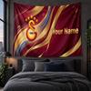 Arazzo Personalizzato da Appendere alla Parete Tessuto con Sfondo Artistico Modello Galatasaray FC