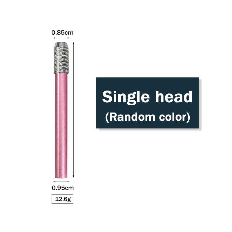 Suport prelungitor creion reglabil cu cap simplu/dublu, tijă prelungitoare metalică/lemn, creioane rotunde/triunghiulare/hexagonale, suport pentru creioane