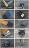 Glow Case Okayama Denim All-in-One Storage Cover with Cleaning Brush and Ashtray, Two-Wash, Schoolbag Style, 26A-TWO