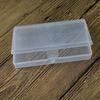 ^Clear Plastic Transparent With Lid Storage Box Collection Container Case Useful