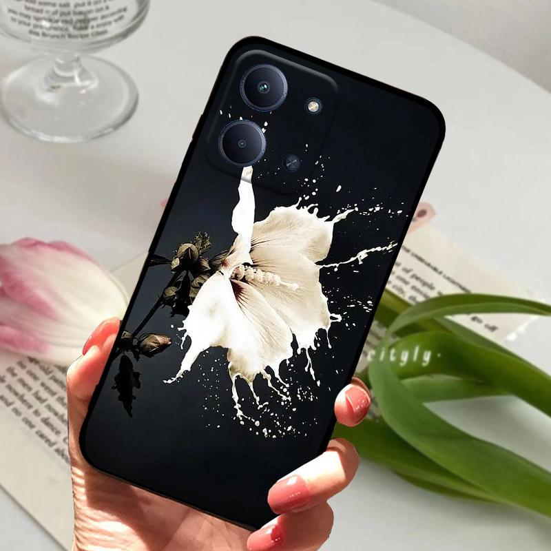 Phone Case For Xiaomi Redmi 15C 171mm Back Cover Black Silicone Soft TPU Funda For Poco C85 C 85 4G Case Coque Shockproof Bumper