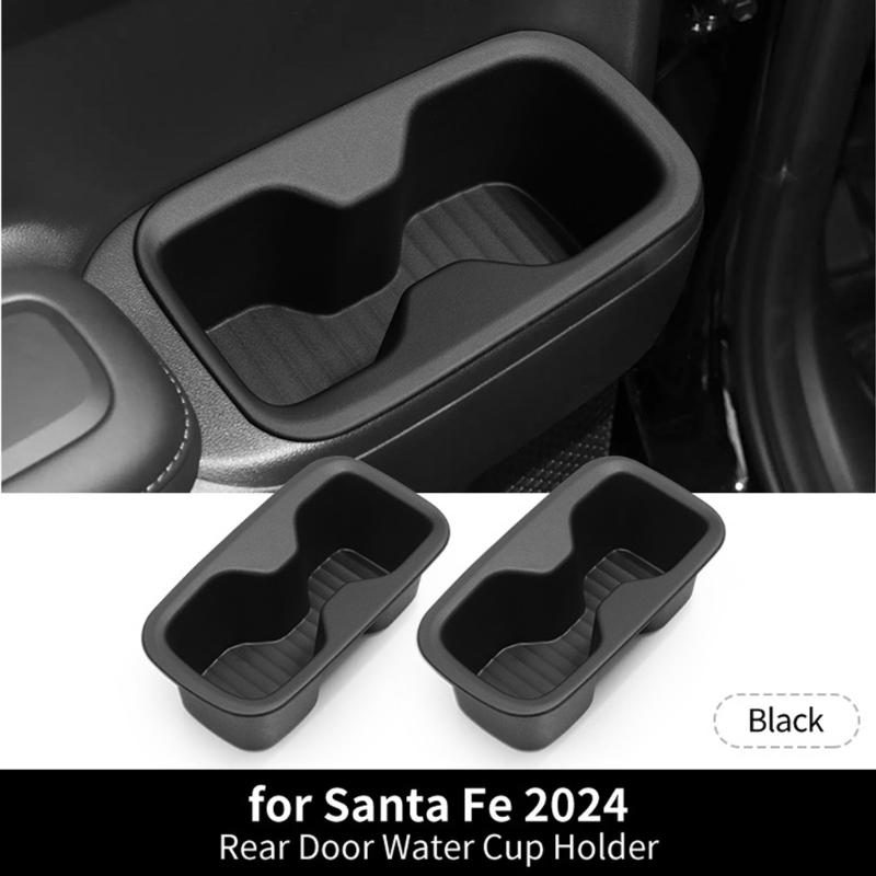 Ergonomic Car Door Beverage StorageDoor Trim Lightweight ABS Cup Holders Vehicle Storage Solution Suitable for Vehicle