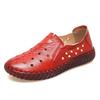 Waterproof Loafers Wide Width Women Driving Shoes Woman Black Genuine Leather Flats Red Designer Loafers Women White Moccasins