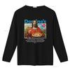 Dominos T Shirt Funny Jesus Pizza Design 55 vintage Washed designer clothes Unisex Stretched graphic Comfortable Stylish