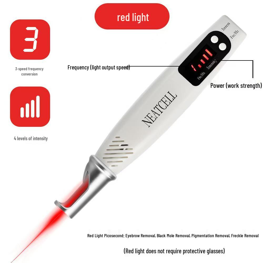 PicoSecond Laser Beauty Device for Spot, Freckle, Mole, Tattoo Removal, & Non-Invasive Brow Wash
