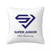 Super Junior Logo  Square Pillowcase Cushion Cover Pillow Case Throw Pillow Cover for Home Sofa Living Room