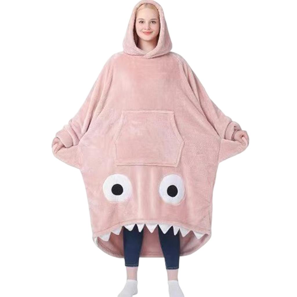 Men's And Women's Hoodies, Blankets, Couple's Pajamas, Warm Home Animals, Extended Wide Pajamas