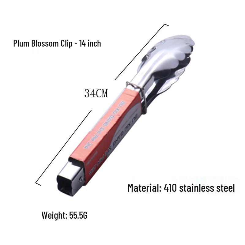 Stainless Steel Anti-Scald Food Tongs