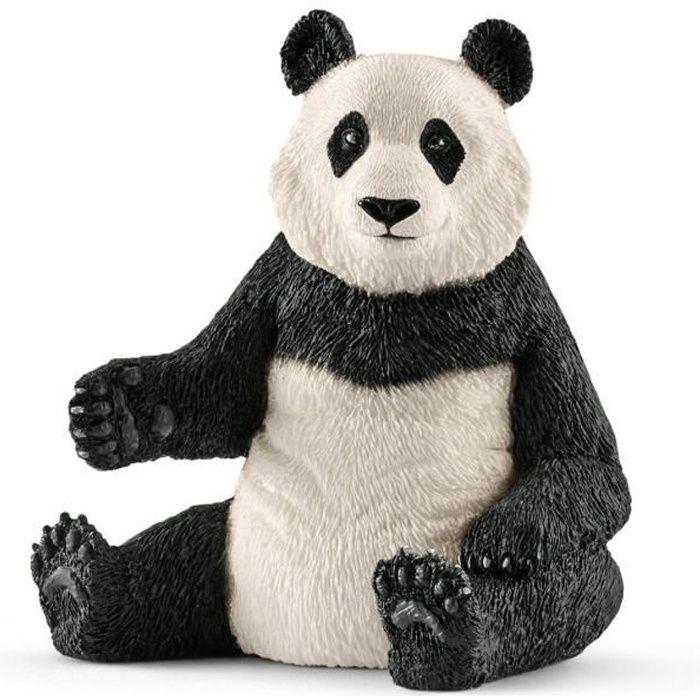 Figurine Schleich 14773 - Panda Géant, Femelle - Animal sauvage - Enfant - Intérieur