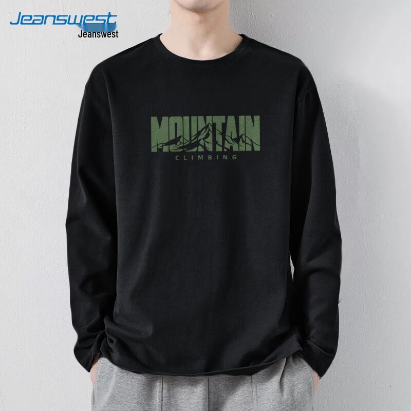 Jeanswest Men s Casual Long Sleeve Cotton T-Shirt 3XL