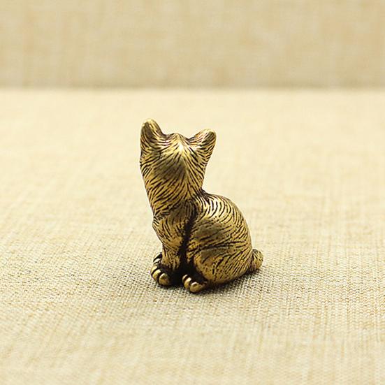 Cute Decorative Decorate Compact Animal Characters Toys for Home Cat Figurine