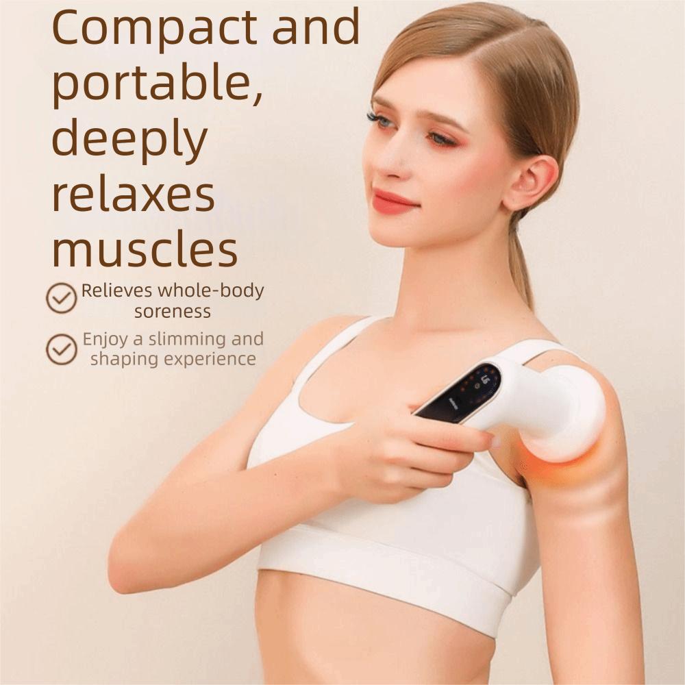 Vibration Massage Fascia Rings Massager Protable Meridian Device  Cervical Vertebra