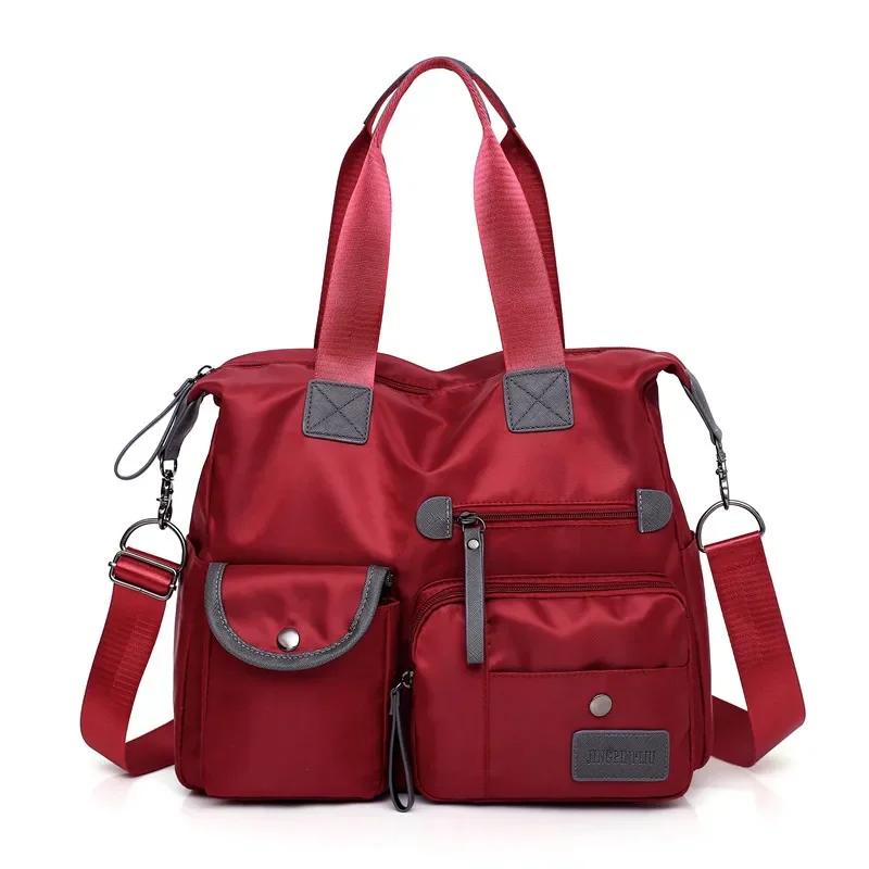 

Women s Casual Fashion Mommy Bag Oxford Handbag Large Capacity Waterproof Travel Bag The longest side in