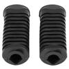 1 paar Motorrad Vorne Fußrasten Platte Fußstütze Gummi Pad Grip Abdeckung für Honda 125cc CG 125 Fußrasten Motorrad teile