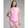 American Original Order Pink Kardashian Sister Jin Same Modal Thread Pajamas Women Summer New Short Sleeve Homewear