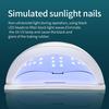 LED UV Nail Gel Curing Lamp 120W Light Nail Gel Polish Dryer  Machine