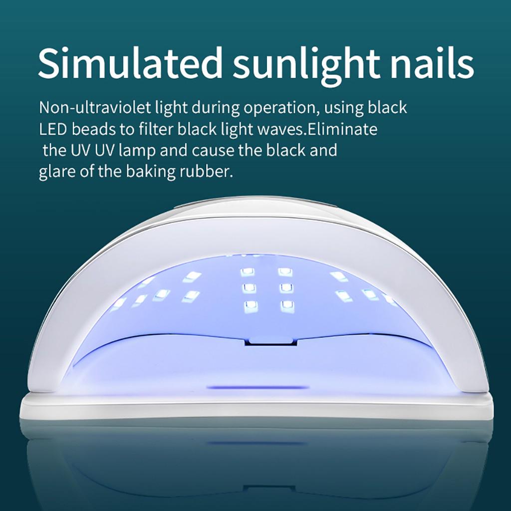 LED UV Nail Gel Curing Lamp 120W Light Nail Gel Polish Dryer  Machine