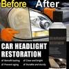 Car Headlight Repair Fluid Headlight Cleaner Liquid 100ml Renewal Refurbishment Repair Agent Powerful Automotive Lights Restorer