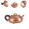Loose Leaf Tea Maker Copper Teapot 300ml Comfortable To Grip Kung Fu Pot Kettle for