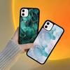 Marble Art Fashion Pattern Phone Case Silicone PC+TPU For For iPhone 11 12 13 14 15 16 Plus Pro Max Cover