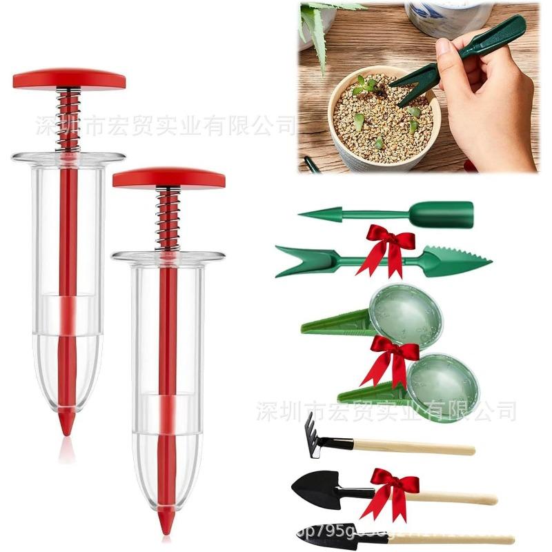Seed Sower Manual, Mini Sower, Plastic Sower, Potted Seedlings, Seed Planting, Vegetable Portable Tools