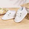 Autumn/Winter Non-Slip Lace-Up Baby Boots with Rubber Sole