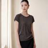 Women's 80-Count Cashmere Batwing Sleeve Knit Pullover - Spring/Autumn Thin Short Sleeve Style