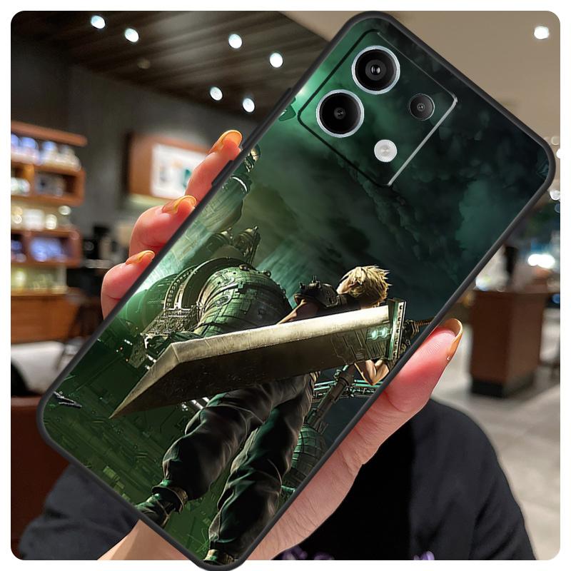 Final Fantasy VII Case For Xiaomi Redmi Note 11 10 12 13 14 Pro 11S 12S Cover For Redmi 15 15C 10C 12C 13C 14C