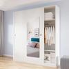 4Pcs Mirror Wall Stickers Dressing Mirror Patchwork Decorative Mirror Bedroom Home Fitting Mirror Acrylic Full Body Mirror