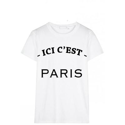Detské tričko Tu je Paríž