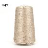 Sequin Cotton Yarn: 50g Fancy Skein for Hand & Machine Knitting