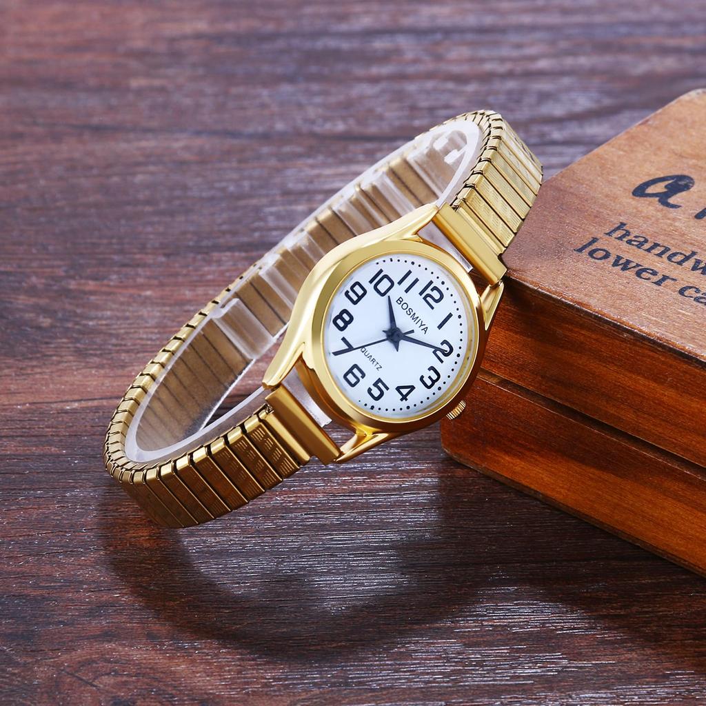 Einfache, Wasserdichte Partneruhren: Analog, Antikes Design mit Ziffern, Stilvolles verstellbares Armband und Armband - Perfektes Geschenk für Jahrestage,