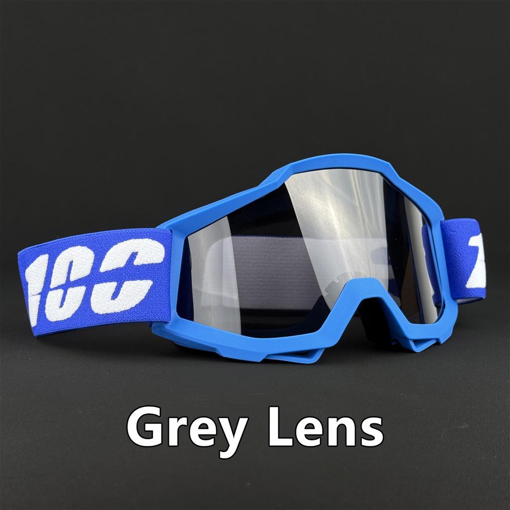 100 Motorcycle Glasses Motocross Safety HD Lenses Goggles Dirt Bike ATV Ski MTB Goggles MOTO Outdoor Cycling Sunglasses