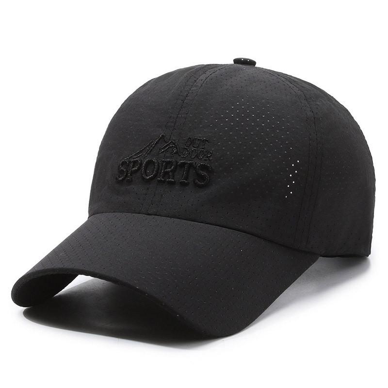 Embroidered Sports Letter Mesh Duckbill Cap Baseball With Activities Sunshade