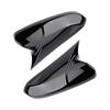 Rearview Side Mirror Cover Wing Cap Exterior Door Rear View Case Trim Carbon Fiber For Honda Civic 10th 2016 2017 2018