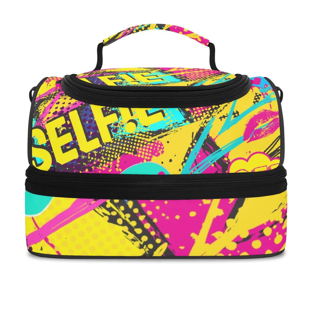Back To School Meal Bag Thickened Insulated Thermal Lunch Tote Portable Food Carrier for Students College Office and Picnic