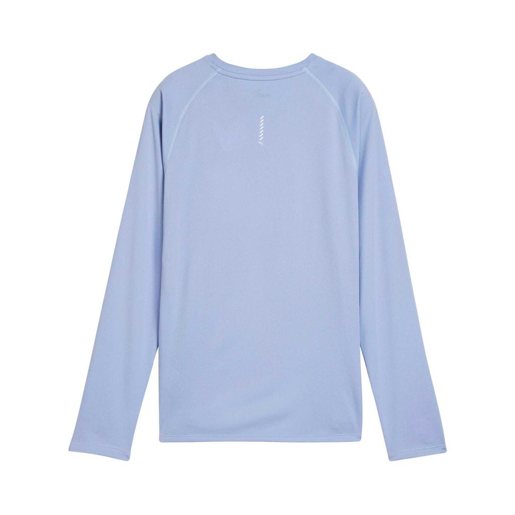 Puma Solid Color Simple Round Neck Comfortable Casual Sweatshirt Women Sweatshirt Blue 527276-47