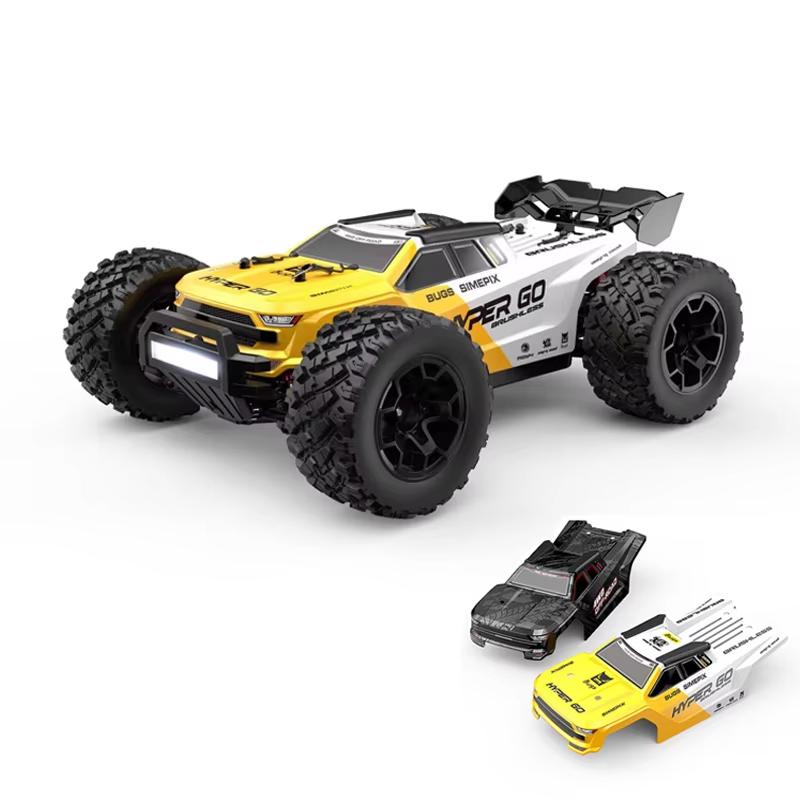 1/14 MJX 14207 Brushless 4WD 41km/h High-Speed Remote Control Car 1/14 14208 Off-Road Vehicle Children’s Toys Gifts
